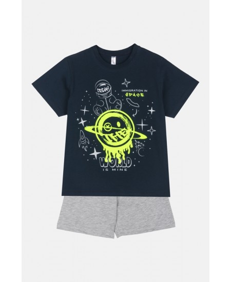 DREAMS Πιτζάμα 2526103 Μαύρο