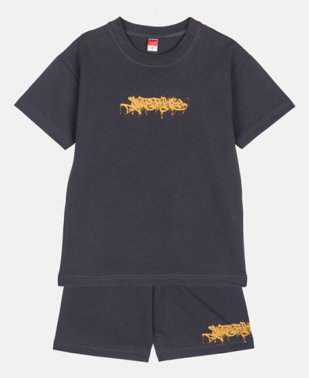 JOYCE Σετ Μπλούζα και Βερμούδα 2514135 Ανθρακί