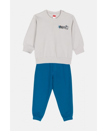 JOYCE Σετ Μπλούζα και Παντελόνι Εποχιακό 2512105 Γκρι