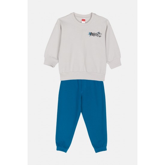 JOYCE Σετ Μπλούζα και Παντελόνι Εποχιακό 2512105 Γκρι