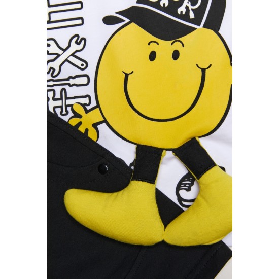 SPRINT Σετ Μπλούζα και Βερμούδα 251-1025 Λευκό