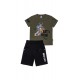 SPRINT Σετ Μπλούζα και Βερμούδα 251-3026 Χακί