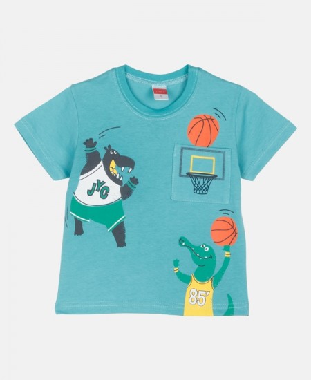 JOYCE Σετ Μπλούζα και Κοντομάνικο 2512110 Τυρκουάζ