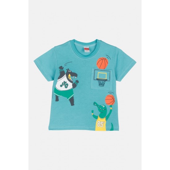 JOYCE Σετ Μπλούζα και Κοντομάνικο 2512110 Τυρκουάζ