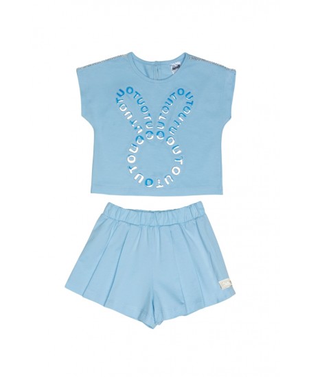 SPRINT Σετ Μπλούζα και Σορτς 251-2000 Γαλάζιο