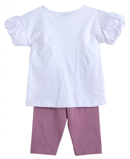 FRENZY Σετ Μπλούζα και Κολάν 62515483 Λευκό