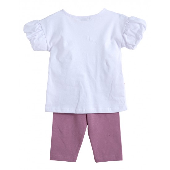 FRENZY Σετ Μπλούζα και Κολάν 62515483 Λευκό