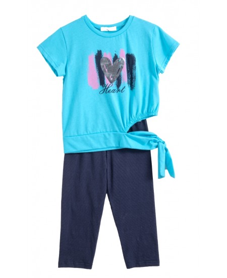 FRENZY Σετ Μπλούζα και Κολάν 63515466 Τυρκουάζ