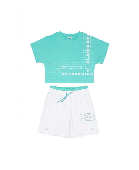 SPRINT Σετ Μπλούζα και Σορτς 251-4035 Τυρκουάζ