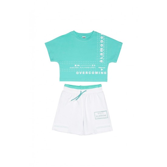 SPRINT Σετ Μπλούζα και Σορτς 251-4035 Τυρκουάζ