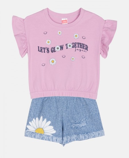 JOYCE Σετ Μπλούζα και Σορτς 2511144 Λιλά