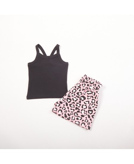 TRAX Σετ Τοπ και Σορτς 47151 Animal Print