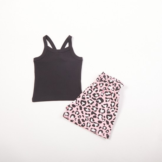 TRAX Σετ Τοπ και Σορτς 47151 Animal Print