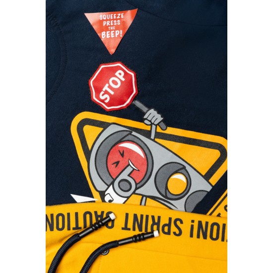 SPRINT Σετ Μπλούζα και Βερμούδα 251-1037 Μπλε