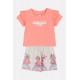 JOYCE Σετ Μπλούζα και Σορτς 2511126 Ροδακινί