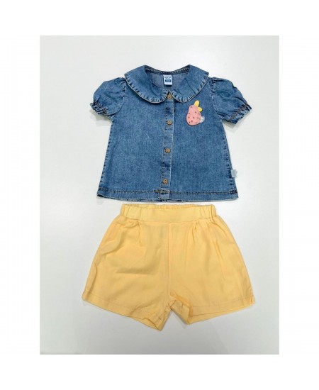 IGGY Σετ Πουκάμισο και Σορτς 125132 Μπλε