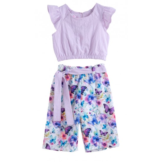 BABYLON Σετ Τοπ και Παντελόνα 12515342 Λιλά