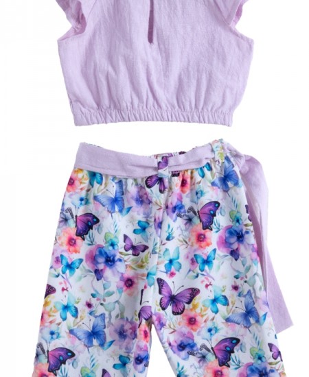 BABYLON Σετ Τοπ και Παντελόνα 12515342 Λιλά