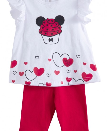 FRENZY Σετ Μπλούζα και Κολάν 61515108 Κόκκινο