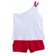 FRENZY Σετ Αμάνικο και Σορτς 62515487 Κόκκινο