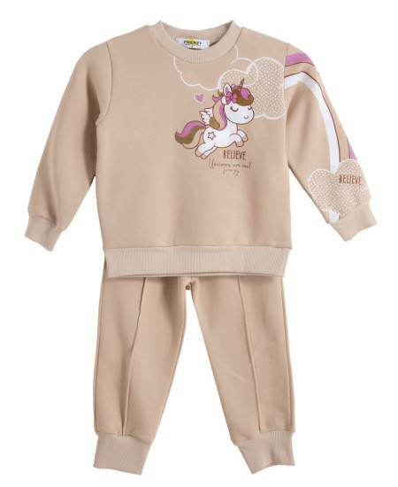 FRENZY Σετ Μπλούζα και Παντελόνι 62525505 Εκρού