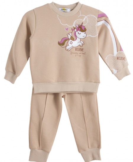 FRENZY Σετ Μπλούζα και Παντελόνι 62525505 Εκρού