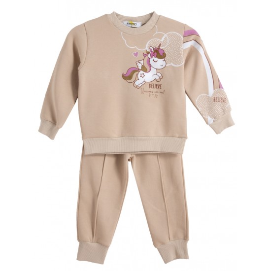 FRENZY Σετ Μπλούζα και Παντελόνι 62525505 Εκρού