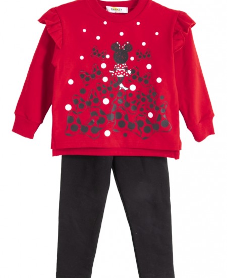 FRENZY Σετ Μπλούζα και Κολάν 62525514 Κόκκινο