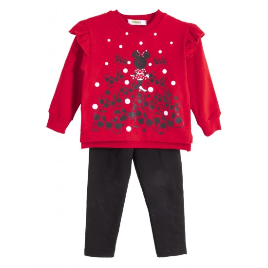 FRENZY Σετ Μπλούζα και Κολάν 62525514 Κόκκινο