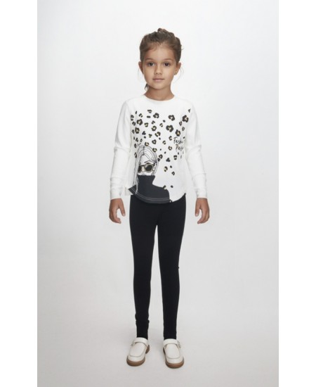 JOYCE Σετ Μπλούζα και Κολάν 2563160 Λευκό