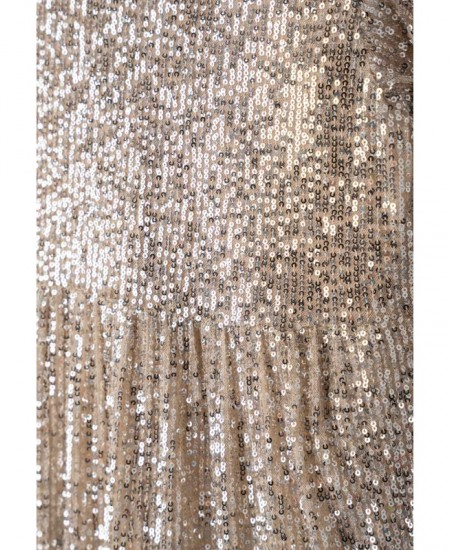 EBITA Φόρεμα με Παγιέτες 243079 Χρυσό