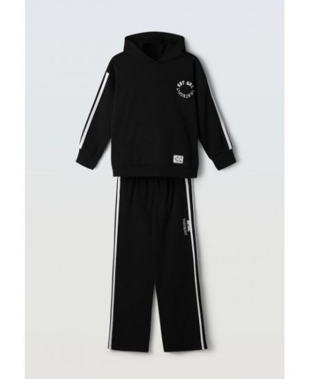 ΕΒΙΤΑ Σετ Μπλούζα και Παντελόνι 255031 Μαύρο