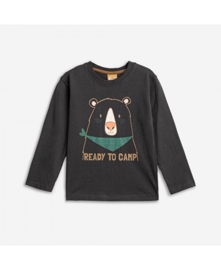 FUNKY Μπλούζα 226-306108 Ανθρακί