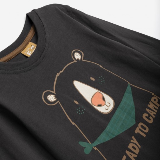 FUNKY Μπλούζα 226-306108 Ανθρακί