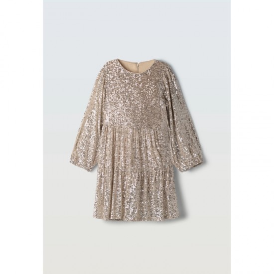 EBITA Φόρεμα με Παγιέτες 243079 Χρυσό
