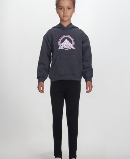 JOYCE Μπλούζα Φούτερ 2563502 Ανθρακί