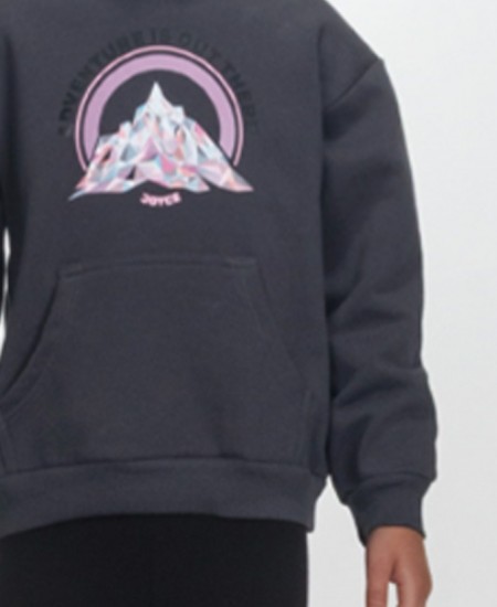 JOYCE Μπλούζα Φούτερ 2563502 Ανθρακί