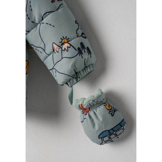 HASHTAG Μπουφάν 255618 Γαλάζιο