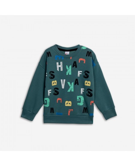 FUNKY Μπλούζα Φούτερ 226-392104 Πράσινο