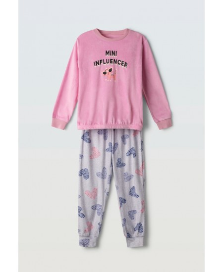 EBITA Πιτζάμα H-334 Ροζ