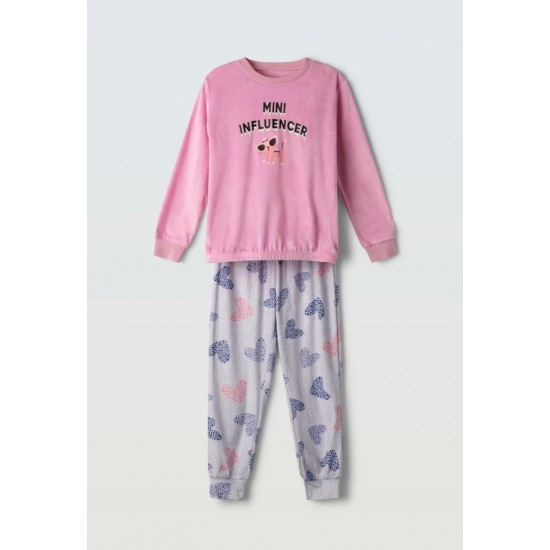 EBITA Πιτζάμα H-334 Ροζ