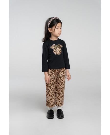 EBITA Σετ Μπλούζα, Παντελόνι και Στέκα 255260 Animal Print