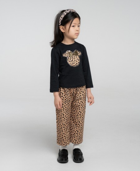 EBITA Σετ Μπλούζα, Παντελόνι και Στέκα 255260 Animal Print