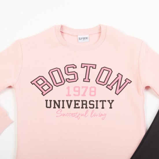 TRAX Σετ Μπλούζα και Κολάν 48603 Ροζ