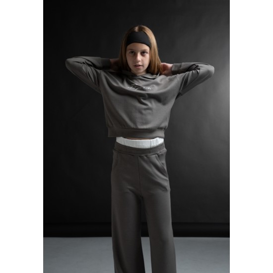 EBITA Σετ Μπλούζα και Παντελόνα 255012 Γκρι