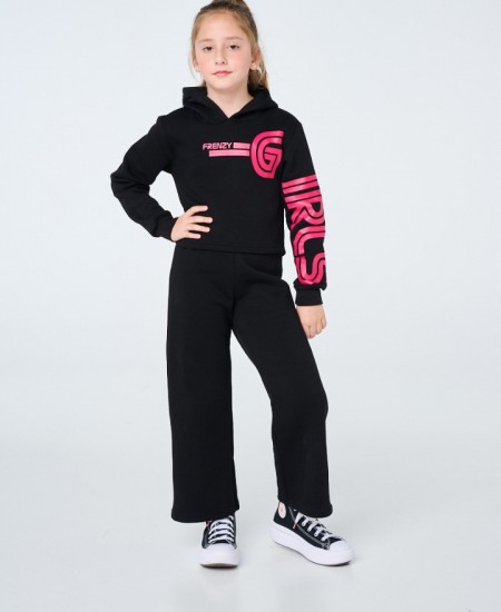 FRENZY Σετ Μπλούζα και Παντελόνι 63525486 Μαύρο