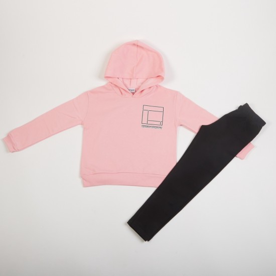 TRAX Σετ Μπλούζα και Κολάν 48617 Ροζ