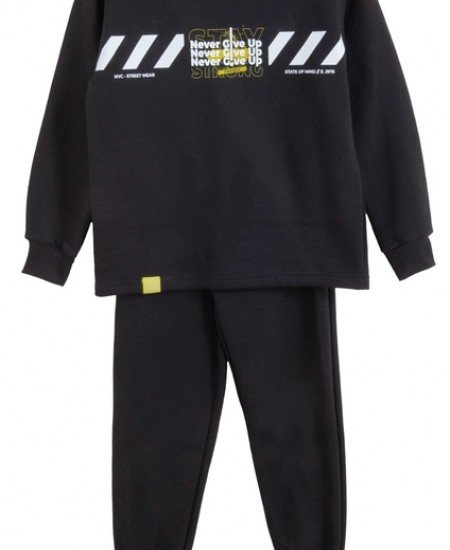 FRENZY Σετ Μπλούζα και Παντελόνι 73525510 Μαύρο