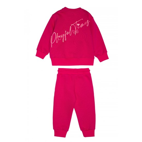 SPRINT Σετ Μπλούζα και Παντελόνι 252-2027 Φουξ
