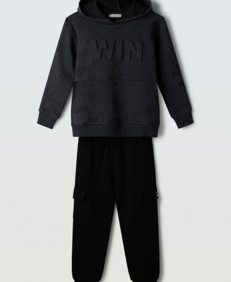 HASHTAG Σετ Μπλούζα και Παντελόνι 243759 Μπλε